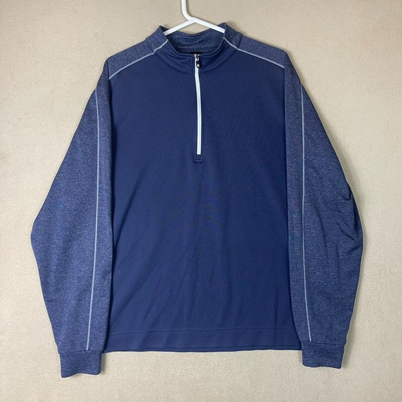 FootJoy Shirt Mens Extra Large Blue Sweatshirt Pullover Golfing Outdoor Adult - Picture 1 of 12